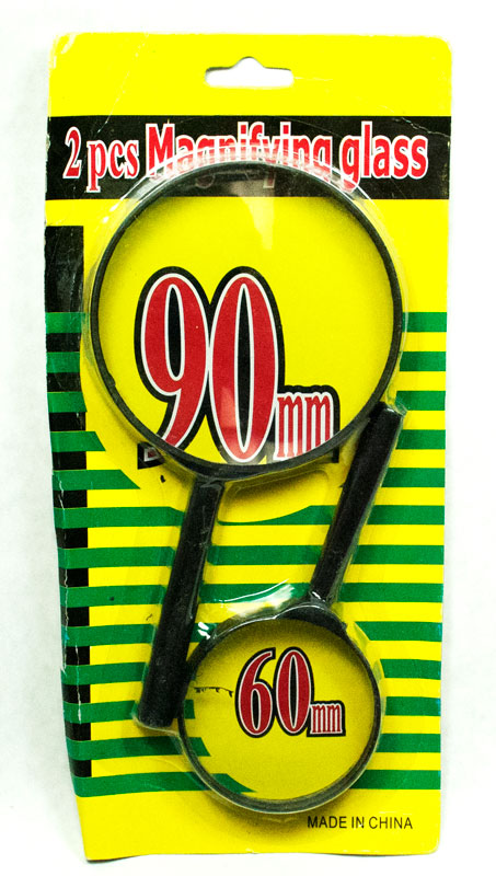 2 PC Magnify Glasses - Dallas General Wholesale