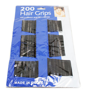 200 PC Black Hair Pins - Dallas General Wholesale