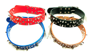Large Double Studded Spike Collar - Dallas General Wholesale