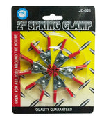 6 PC Metal 2" Spring Clamp - Dallas General Wholesale
