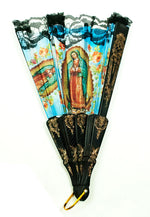 Saint Mother Mary Print Folding Fan - Dallas General Wholesale