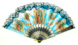 Saint Mother Mary Print Folding Fan - Dallas General Wholesale