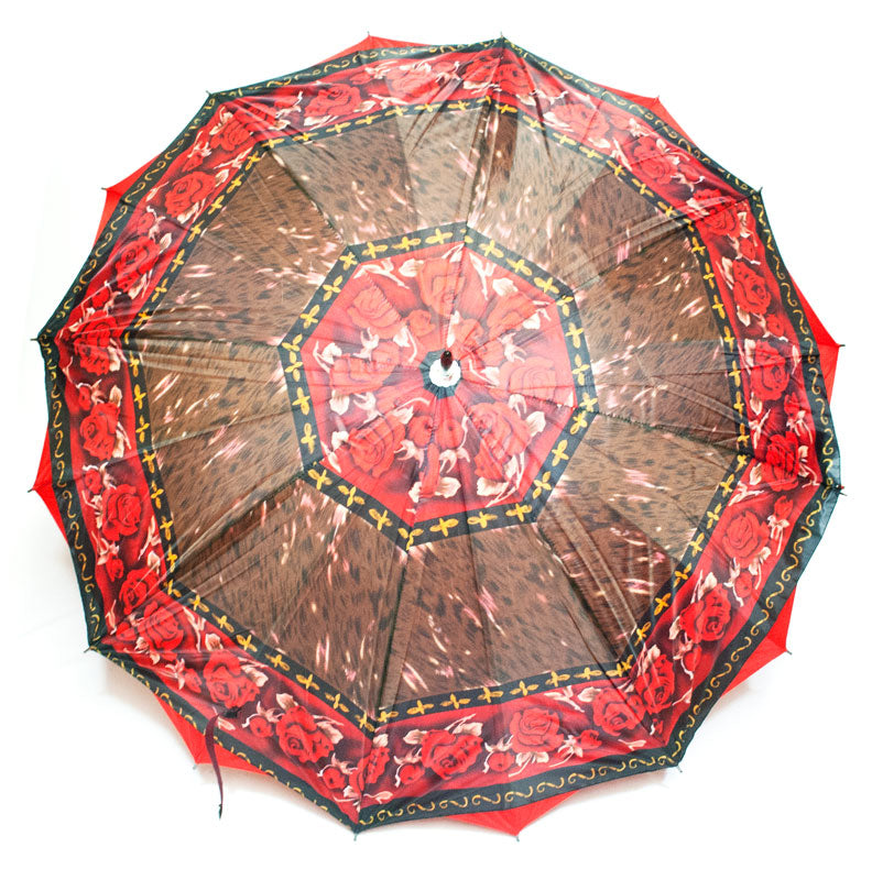 Double Layered Adults Printed Umbrellas Wholesale - Dallas General Wholesale
