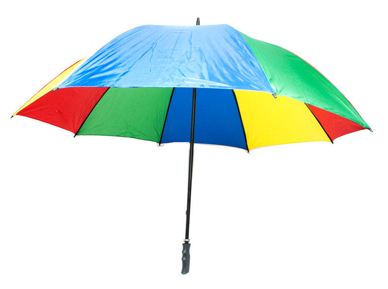 Jumbo Size Rainbow Automatic Umbrellas - Dallas General Wholesale