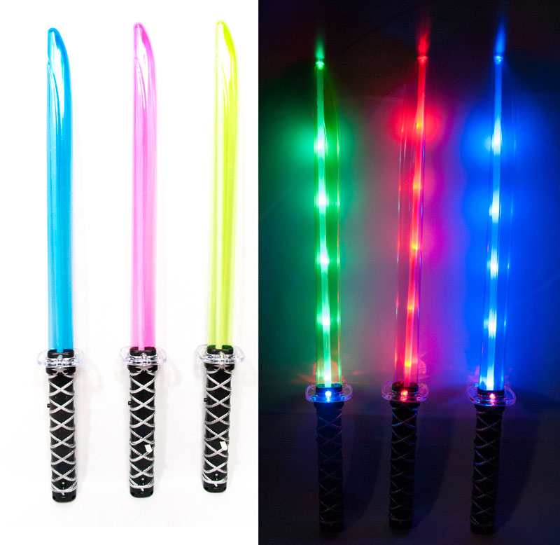 Flashing Light Up Toy Sword with Sounds Wholesale - Dallas General Wholesale