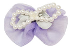 Fashion Hair Bows with Pearls - Dallas General Wholesale