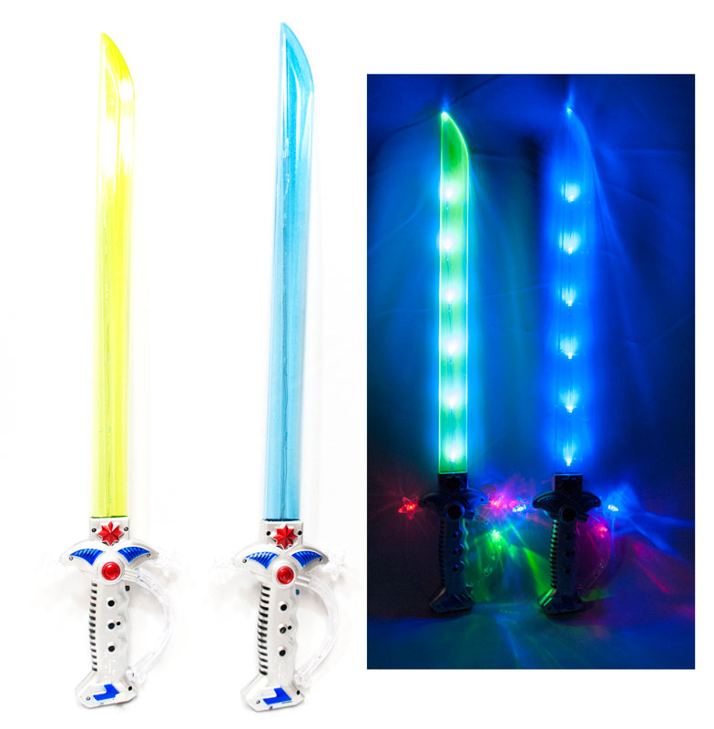 Flashing Light Up Toy Sword with Sounds - Dallas General Wholesale
