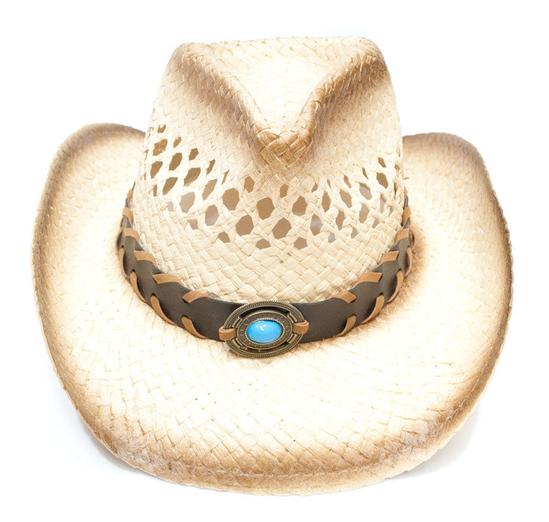 Assorted design Unisex Straw Cowboy Hats - Dallas General Wholesale