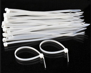 100 PC 4" Nylon Cable Tie - Dallas General Wholesale