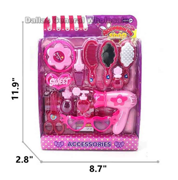 15 PC Girls Pretend Play Beauty Set Wholesale