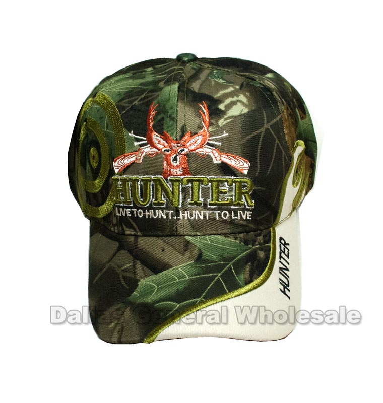 "LIVE TO HUNT" Casual Caps Wholesale