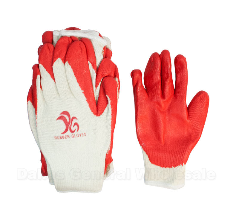 10 Pair Rubber Gloves Wholesale - Dallas General Wholesale
