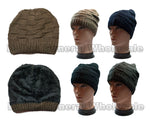 Warm Fur Lining Knit Beanies Hats Wholesale - Dallas General Wholesale