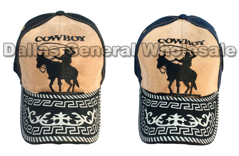 "Cowboy" Denim Casual Caps Wholesale - Dallas General Wholesale