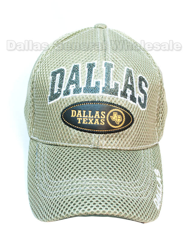 Adults Vented Casual DALLAS Caps Wholesale - Dallas General Wholesale