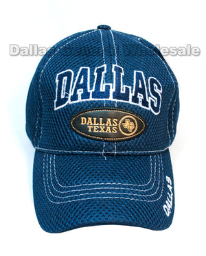 Adults Vented Casual DALLAS Caps Wholesale - Dallas General Wholesale