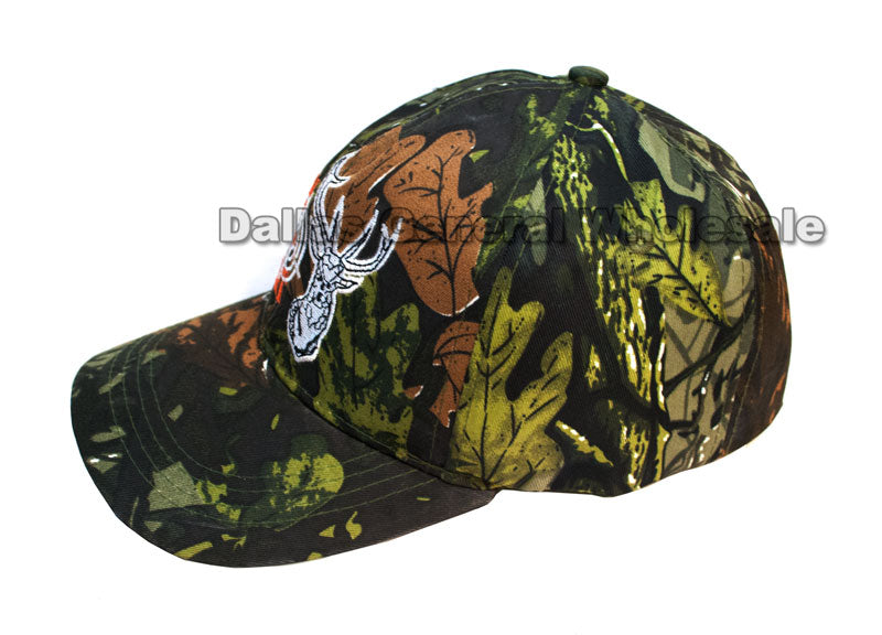 "Born to Hunt" Deer Camouflage Casual Caps Wholesale - Dallas General Wholesale