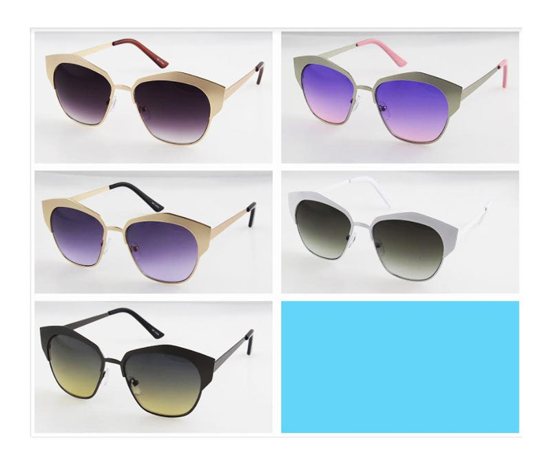 Trendy Mirror Lenses Sunglasses Wholesale - Dallas General Wholesale