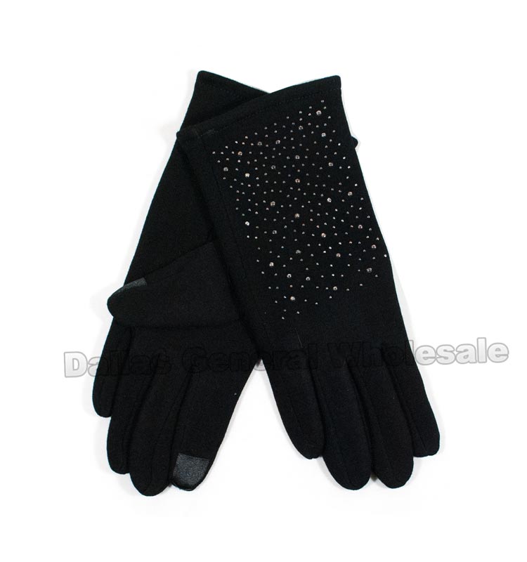 Ladies Suede Fashion Gloves Wholesale - Dallas General Wholesale