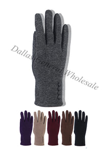 Ladies Fashion Fleece Lining Gloves Wholesale