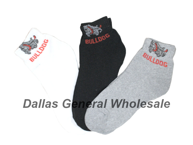 Men Bull Dog Casual Cotton Ankle Socks