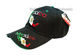 "Mexico" Adults Casual Baseball Caps Wholesale - Dallas General Wholesale