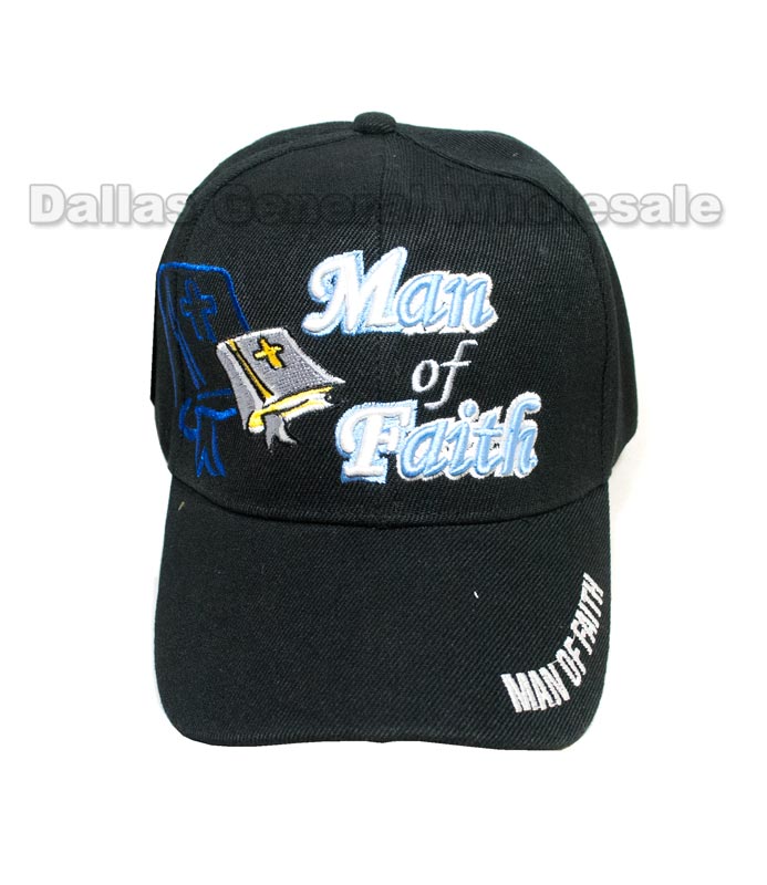 "Men of Faith" Casual Baseball Caps Wholesale
