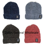 Men Trendy Fleece Thermal Beanie Caps Wholesale