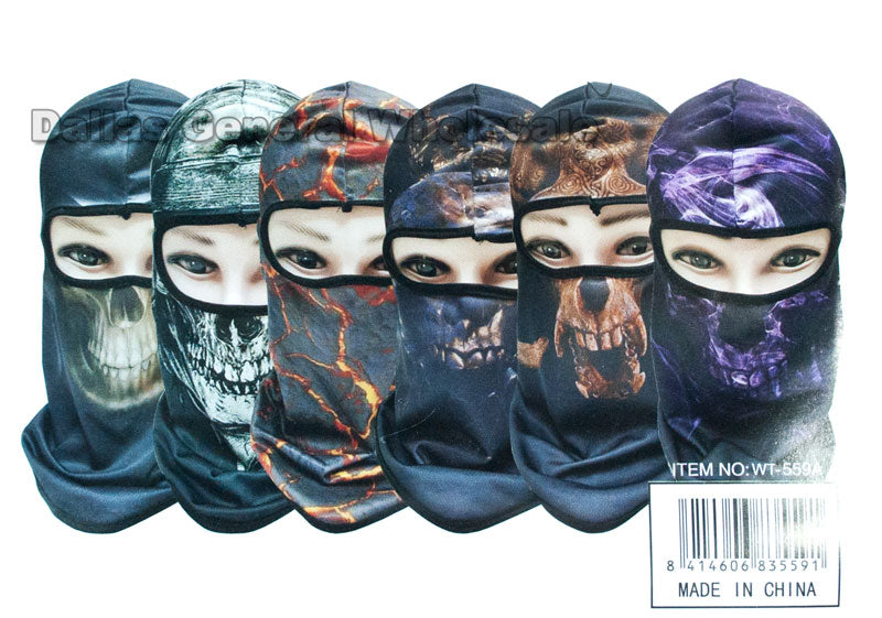 Printed Outdoors Ninja Masks Balaclava Wholesale - Dallas General Wholesale