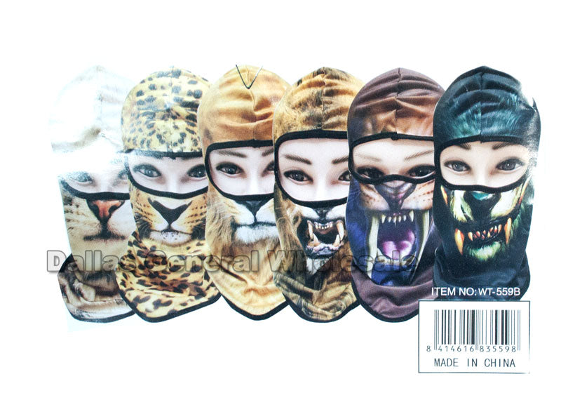 Printed Outdoors Ninja Masks Balaclava Wholesale - Dallas General Wholesale