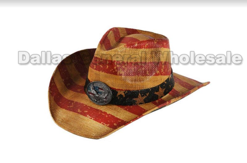 Eagle Flag Cowboy Hats Wholesale