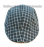 Summer Plaid Newsboy Caps Wholesale - Dallas General Wholesale