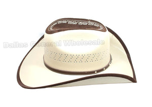 Western Ivory Cowboy Rodeo Hats Wholesale - Dallas General Wholesale