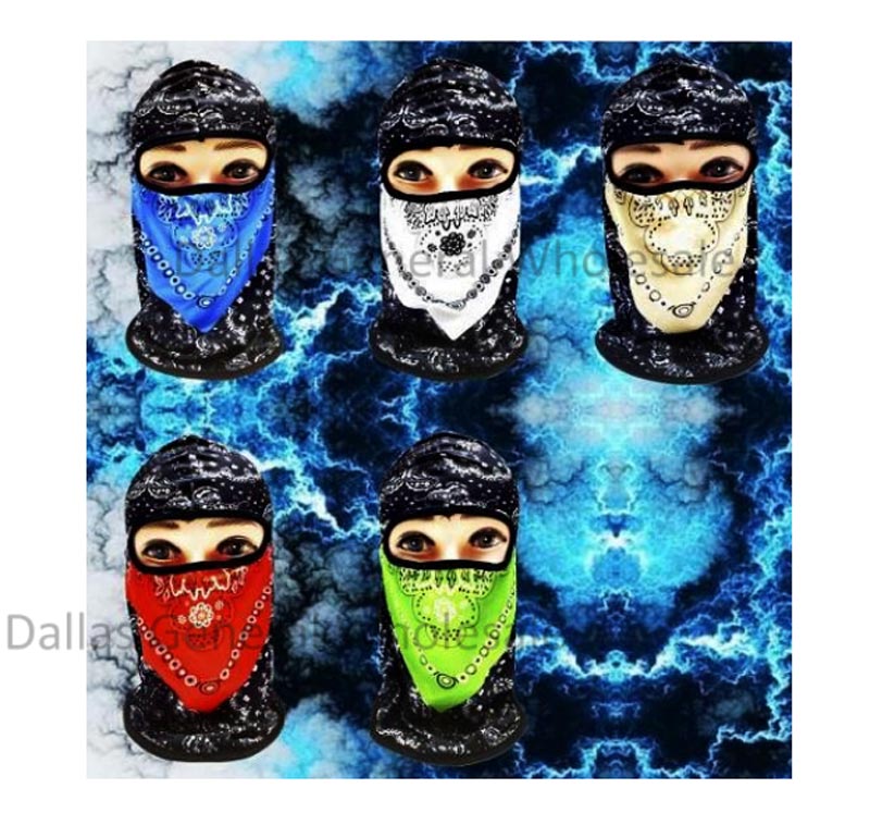 Paisley Ninja Masks Balaclava Wholesale