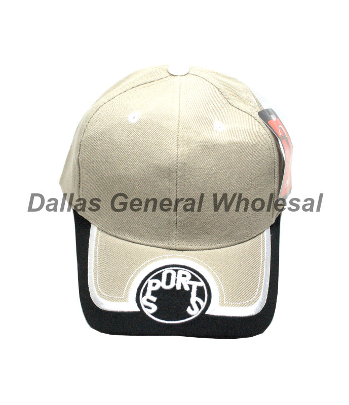 "Sports" Casual Caps Wholesale