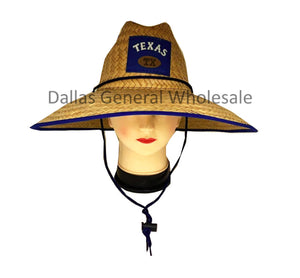 Men Texas Patch Straw Hats Wholesale