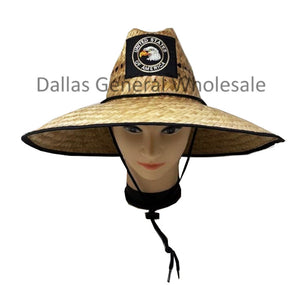 Adults USA Eagle Design Straw Hats Wholesale
