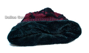 Men Trendy Fleece Lining Beanie Caps Wholesale - Dallas General Wholesale