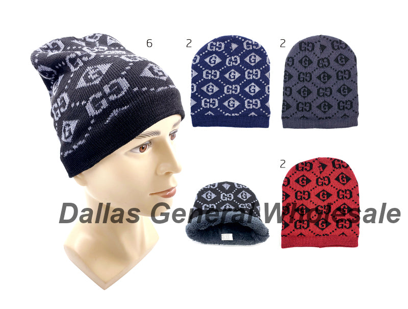 Fur Insulated Thermal Beanies Caps Wholesale