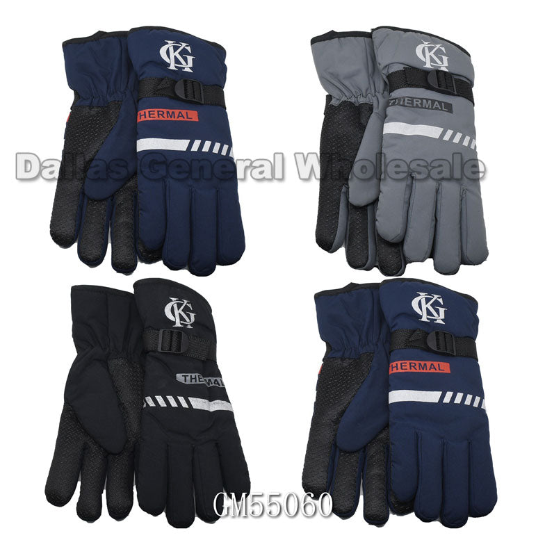 Men Waterproof Heavy Insulated Gloves Wholesale