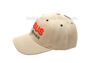 "Jesus is my boss" Casual Caps Wholesale