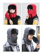 Fur Insulated Bomber Hats with Mask Wholesale - Dallas General Wholesale
