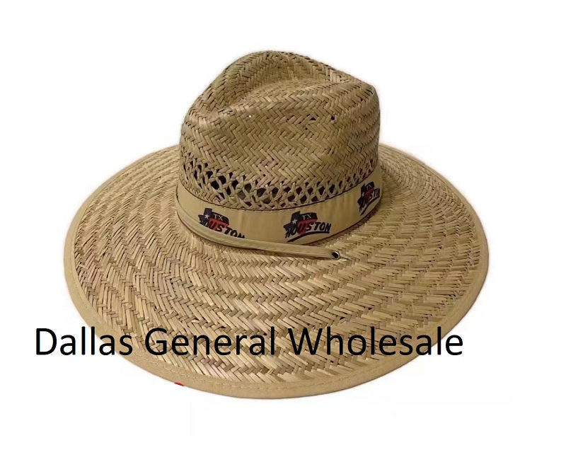 Adults Houston Straw Hats Wholesale