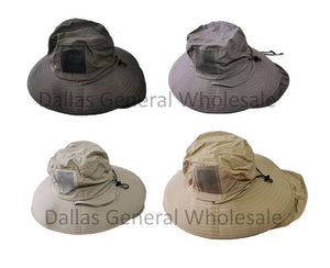 Foldable Bucket Hat with Neck Cape Wholesale