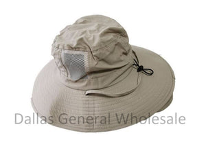 Foldable Bucket Hat with Neck Cape Wholesale