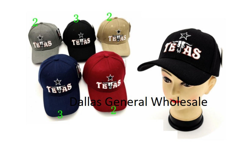 Casual Baseball Caps Wholesale -Texas Design