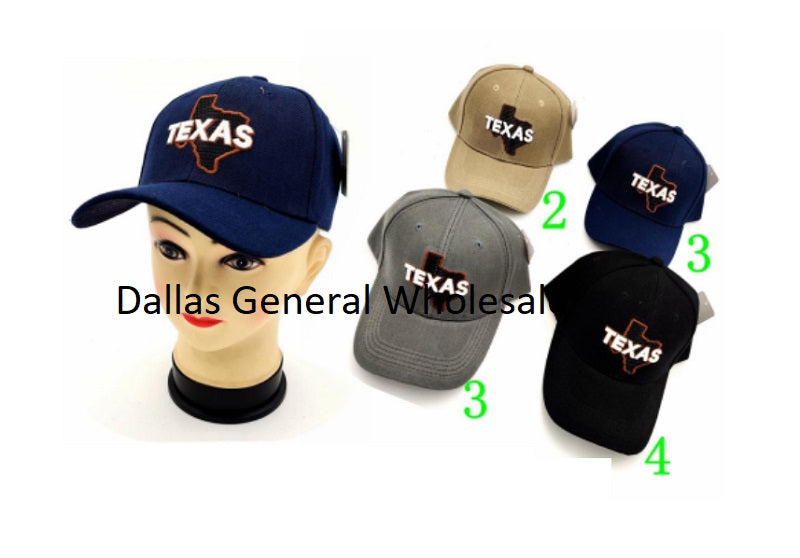Adults Casual Baseball Caps-"Texas" Design