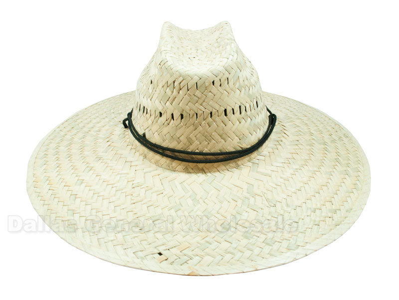 Vented Sombrero Straw Hats Wholesale - Dallas General Wholesale