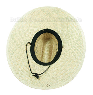 Vented Sombrero Straw Hats Wholesale - Dallas General Wholesale