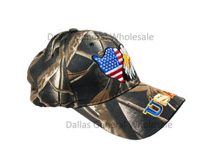 USA Eagle Casual Camouflage Caps Wholesale